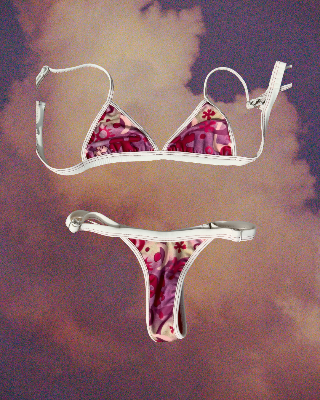 Arcoiris Dove Surf Tanga Set