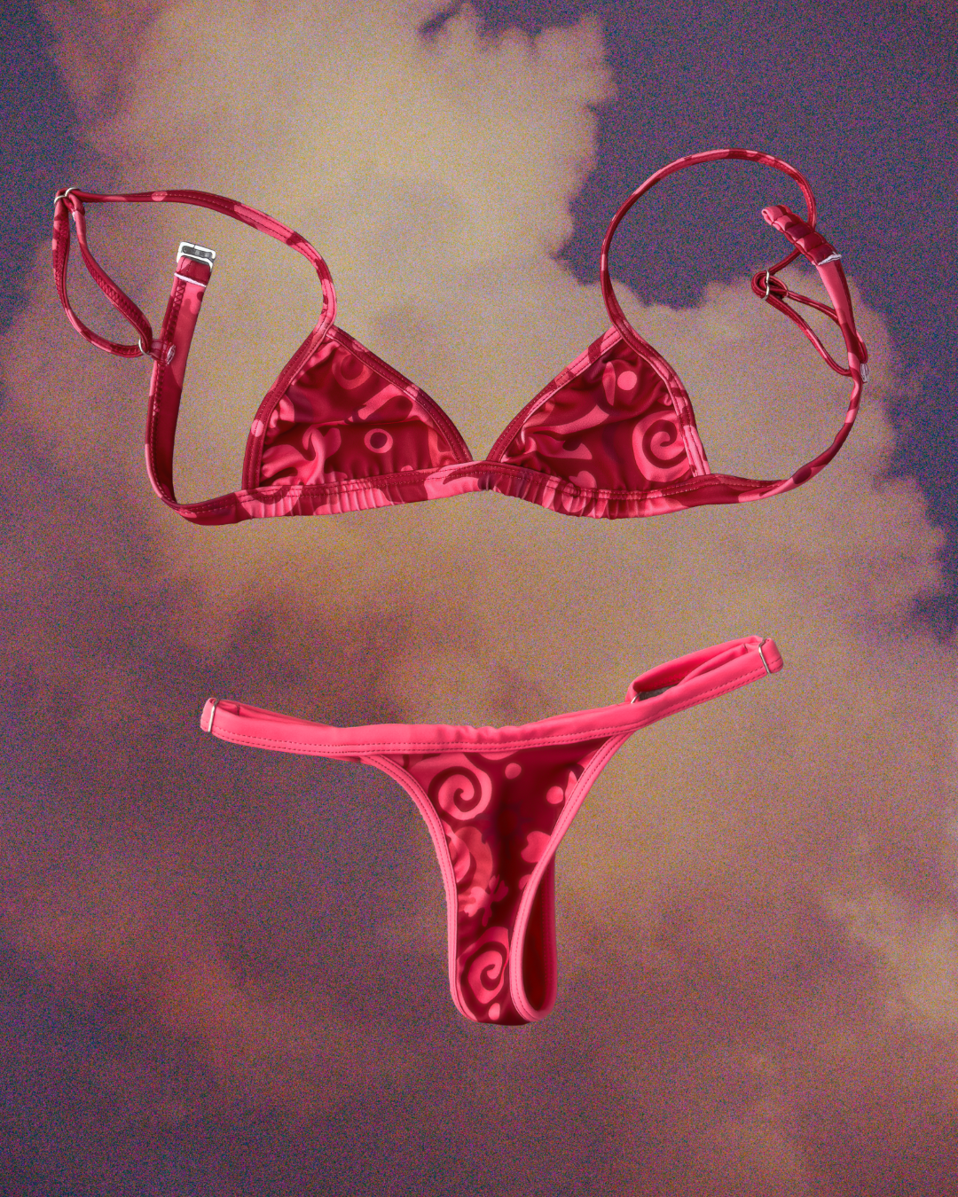 Pacific B-Gum Surf Tanga Set