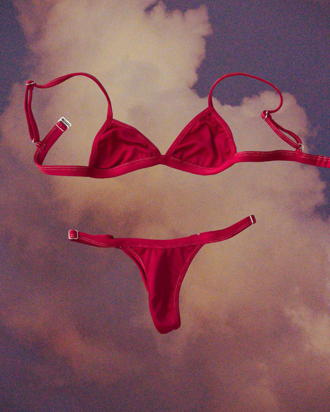 Cherry Surf Tanga Set