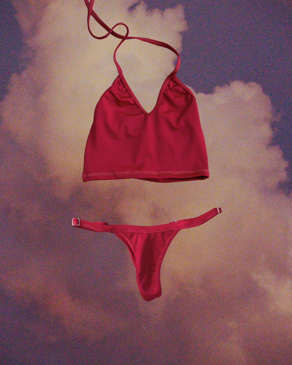 Cherry Surf Tanga Set