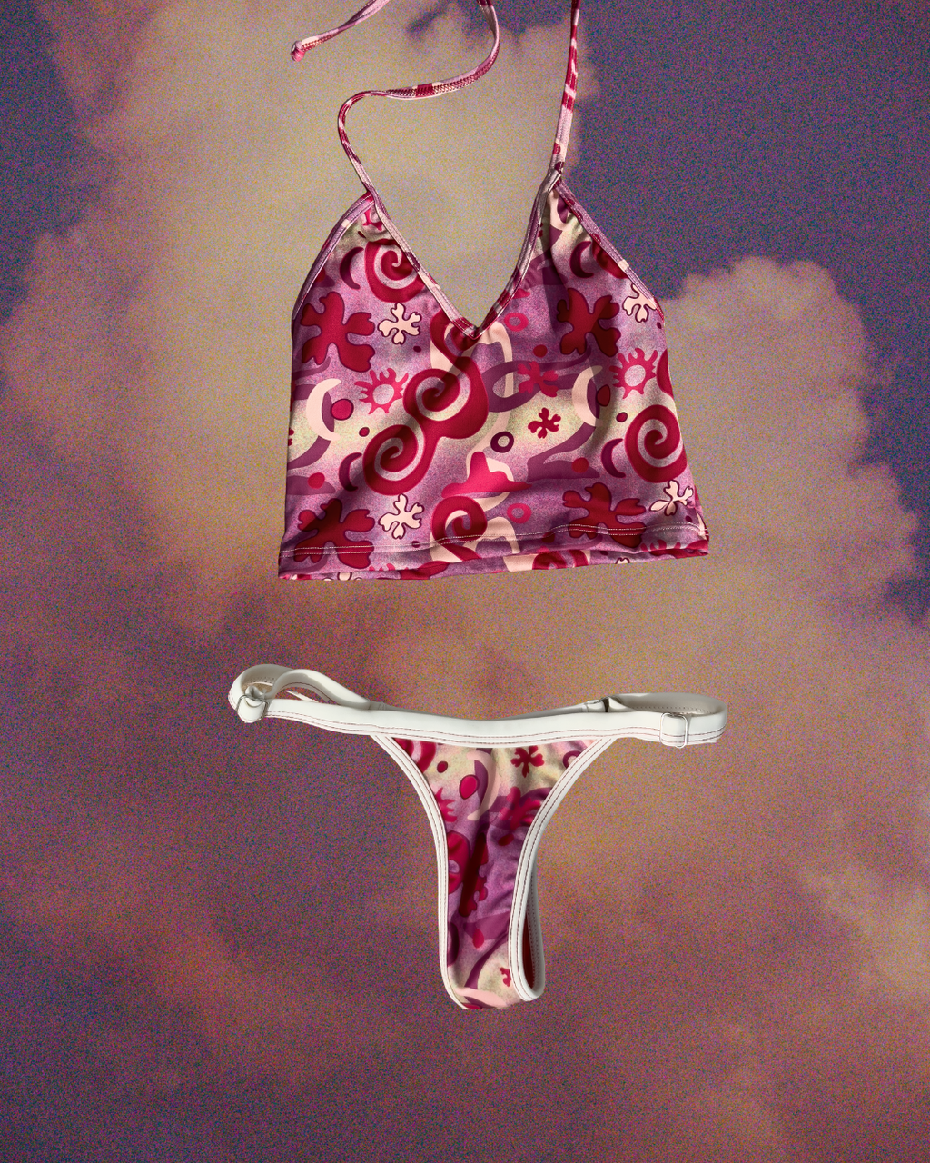 Arcoiris Dove Surf Tanga Set