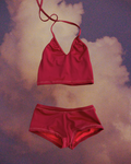 Cherry V-Neck Set